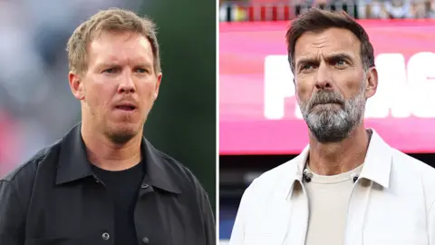 Julian Nagelsmann and Jurgen Klopp