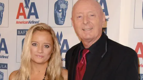 Getty Images Actress Lucy Davis and father actor Jasper Carrott arrive at the 18th Annual BAFTA/LA Britannia Awards at Hyatt Regency Century Plaza on November 5, 2009 in Century City, California