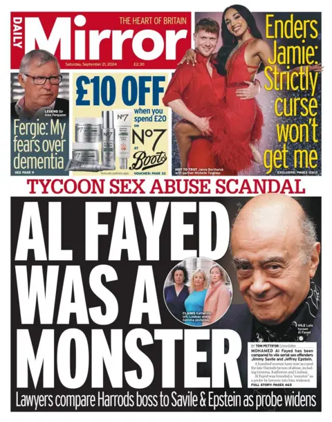  Al Fayed was a monster