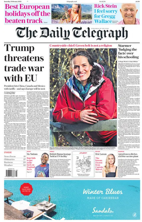  "Trump threatens trade war with EU". 