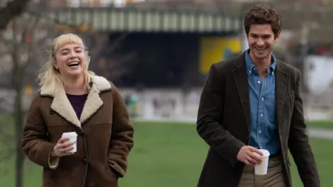 StudioCanal Florence Pugh and Andrew Garfield in We Live In Time