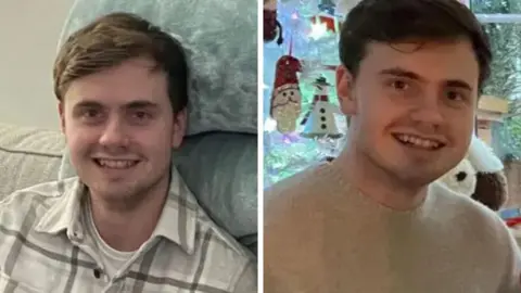 Family handout Two photos of Jack O Sullivan