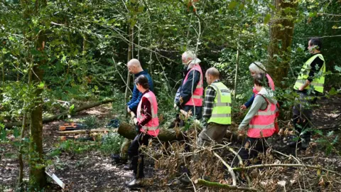 Slow the Flow build natural flood defence mechanisms to try to stem the flow of river water into communities