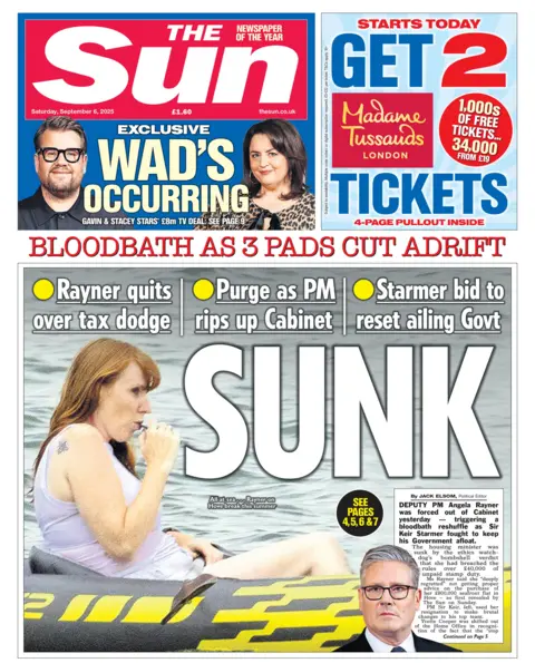  "Sunk".