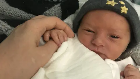 Family handout Baby Teddy