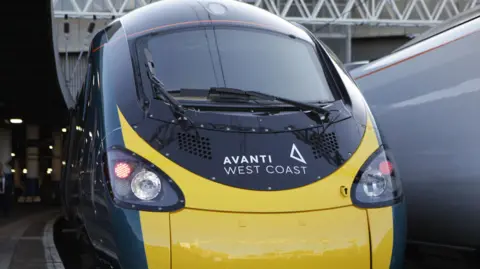 Avanti west coast train