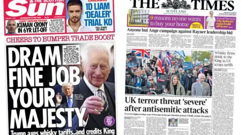 Scotland's papers: 1 May
