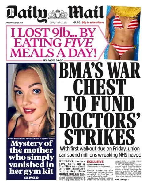  “BMA's war chest to fund doctors' strikes”