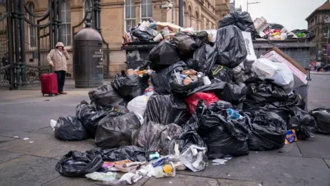 PA Media edinburgh bins 