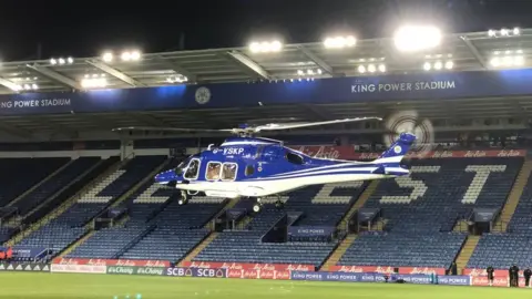 Peter White AW169 helicopter of former Leicester City chairman Khun Vichai Srivaddhanaprabha that crashed in October 2018