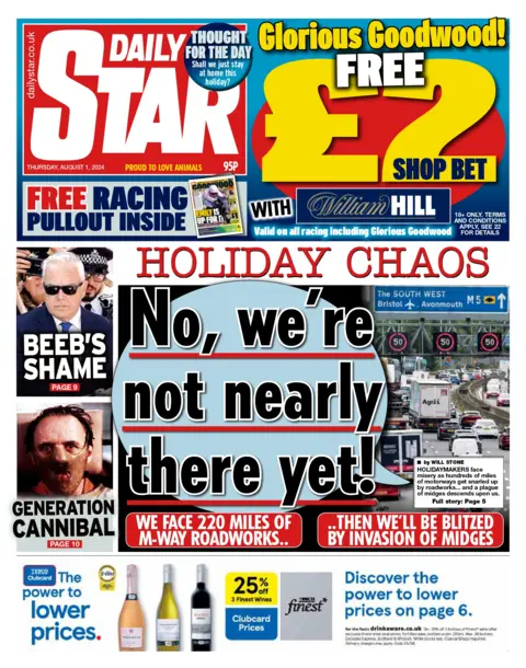 Daily Star front page