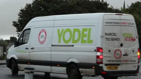 Yodel van