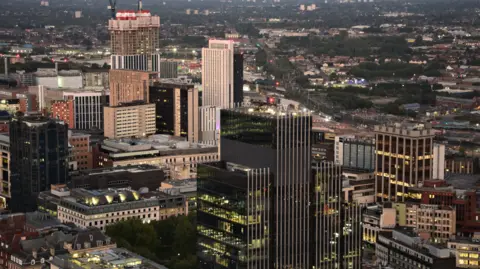 Paradise Birmingham A picture of Birmingham's skyline