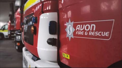 An Avon Fire & Rescue Service truck