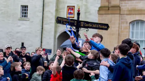 Dougie Johnston Jedburgh ba' game