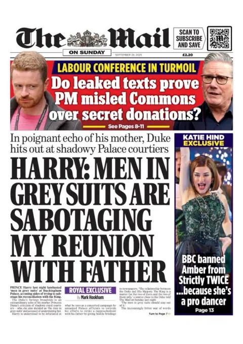  Men in greysuits are sabotaging my reunion with father".