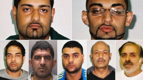 West Mercia Police The mugshots of seven men 