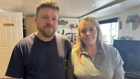 BBC/Sophia Cobby Ryan Waller and Dawn Berry