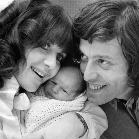 Rex Features His second marriage was to doctor and TV presenter Miriam Stoppard