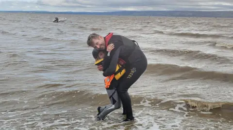 RNLI West Kirby  Theo and Matt 