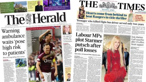 Front pages