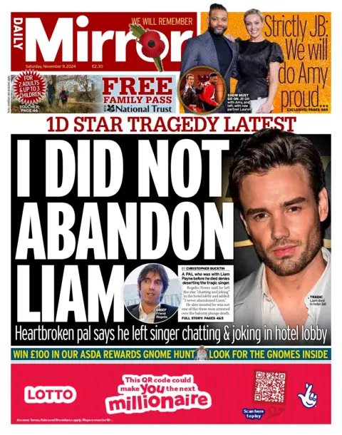  "I will not abandon Liam"