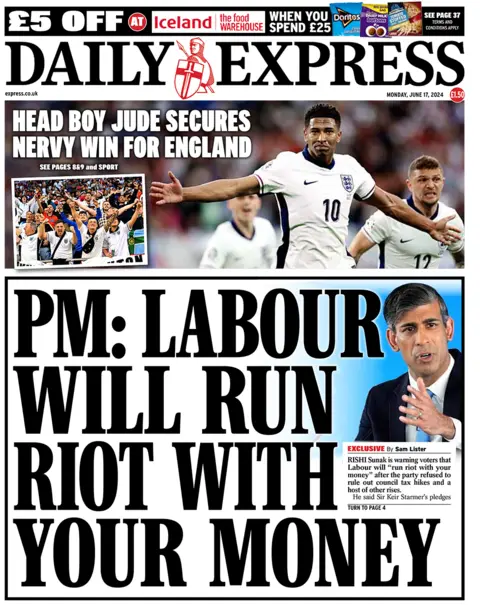  Labour will run riot with your money"