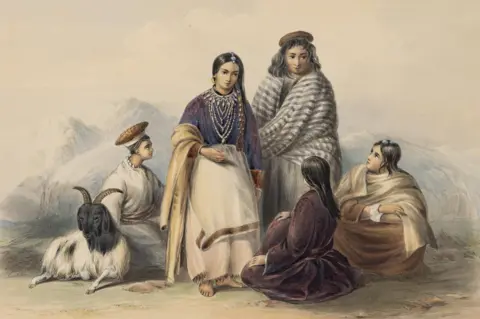 DAG A group of men and women, 1844 
