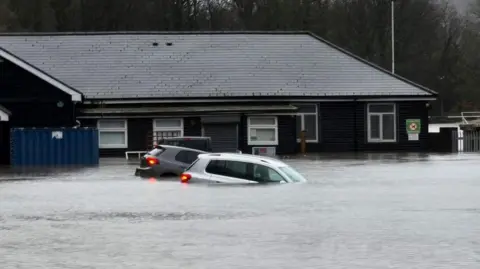 Paul Watts Cars have been lifted off their wheels