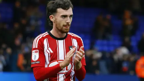 Ed Francis playing for Exeter 