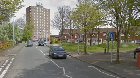 General view of Evans Street and Chester Street in the Whitmore Reans area of Wolverhampton