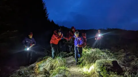 Moffat Mountain Rescue Team Moffat Mountain Rescue Team at the Criffel