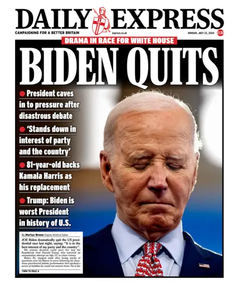  "Biden quits"