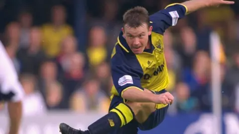 Getty Images Joey Beauchamp of Oxford United in action,