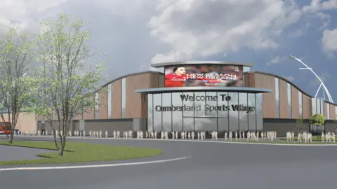 The Manning Elliott Partnership A CGI image of how Cumberland Sports Village could look