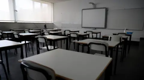 NurPhoto empty classoom