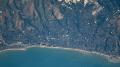 Brighton and Hove from space