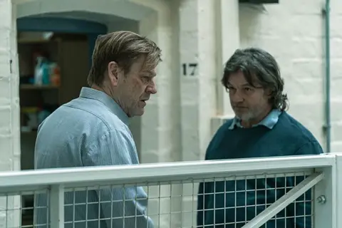 Actor Brian McCardie and Sean Bean in Time