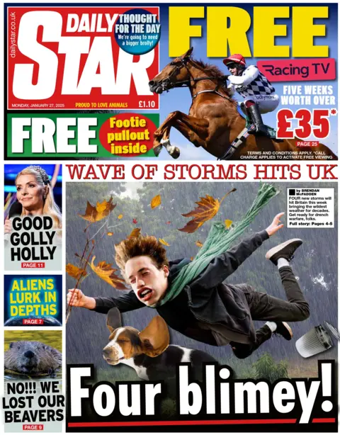 Daily Star reads Four Blimey