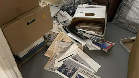 US Department of Justice Boxes of classified information in Mr. Trump's possession