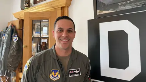 Alice Whaley/BBC Maj Michael Hansen