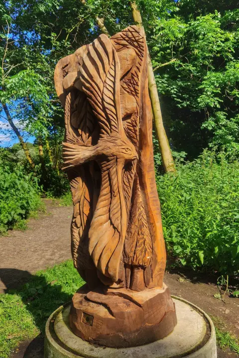 Leeds City Council A bird sculpture