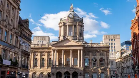 Liverpool's Town Hall, a preserved Grade I listed Georgian-style building
