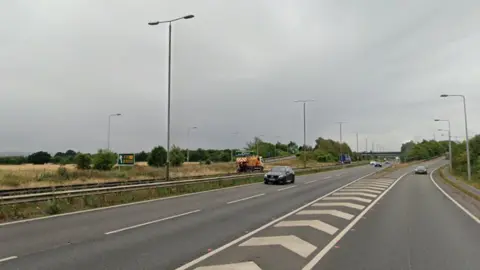 The A38 in Derbyshire