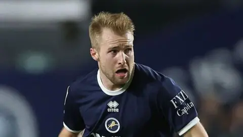 Billy Mitchell in action for Millwall