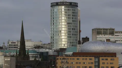 Buildings in the skyline of Birmingham