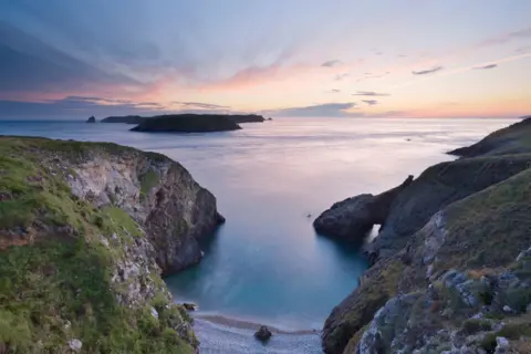 Getty Images Skomer at sunset