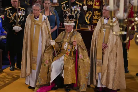PA Media Coronation of King Charles III