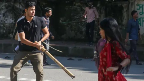 Clashes in Dhaka