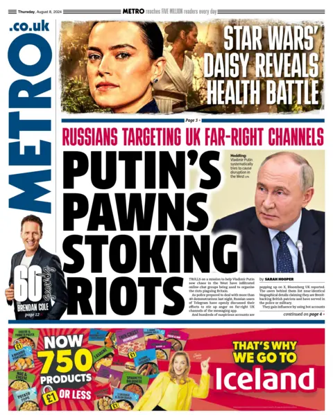  Putin's pawns stoking riots